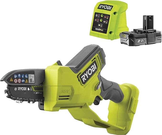 Motosierras a batería Ryobi 1 Motosierra Ryobi de mano