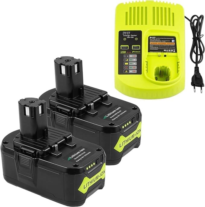 Motosierras a batería Ryobi 7 Bateria y cargador Ryobi
